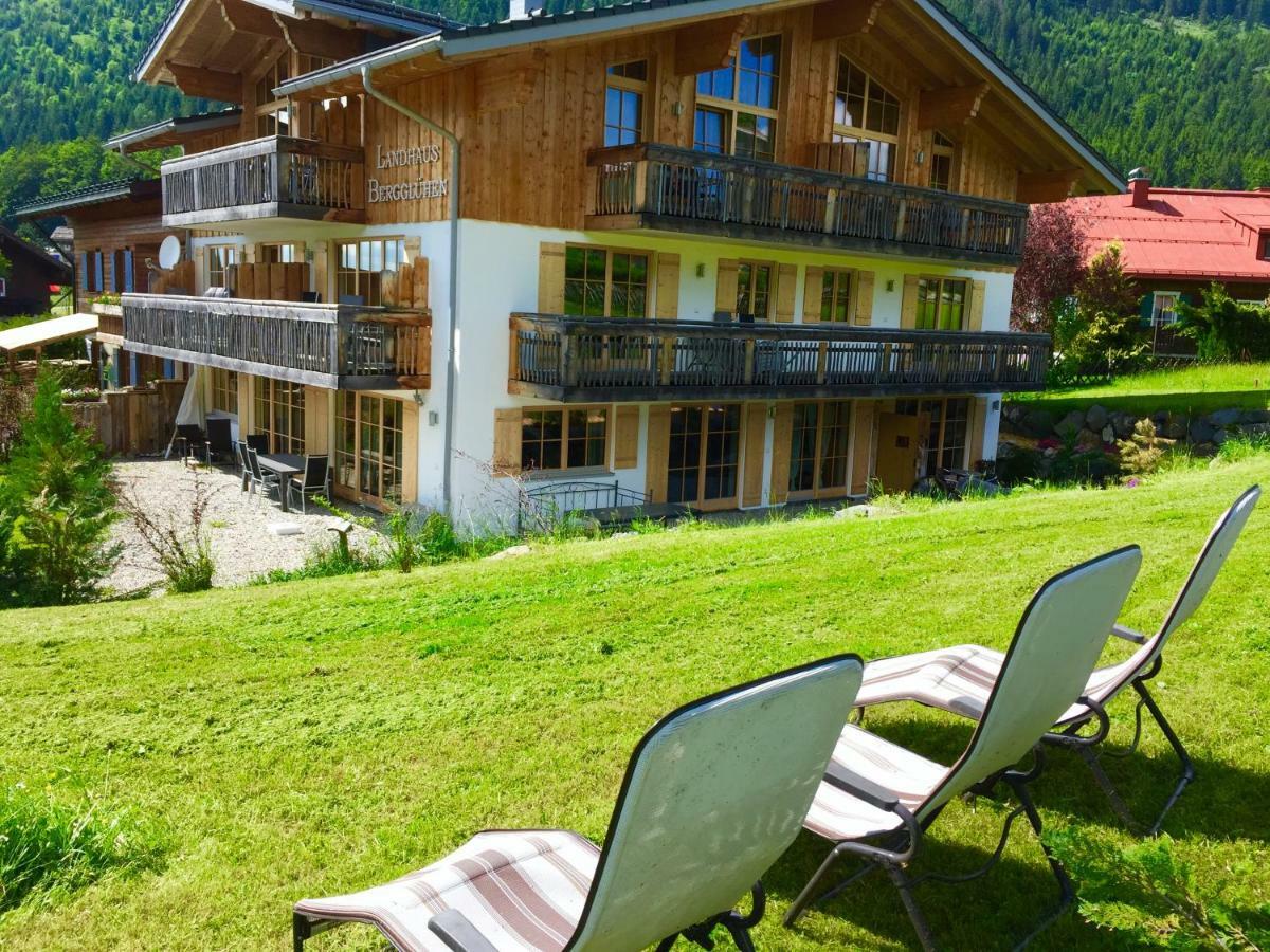 Landhaus Bergglühen Oberjoch Exterior foto