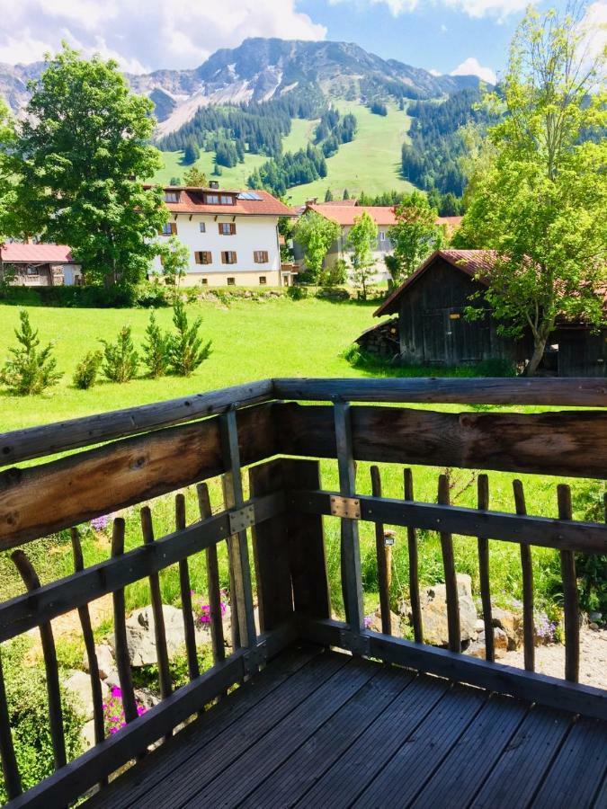 Landhaus Bergglühen Oberjoch Exterior foto